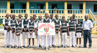 Aquinas College Akure Students Group Picture
